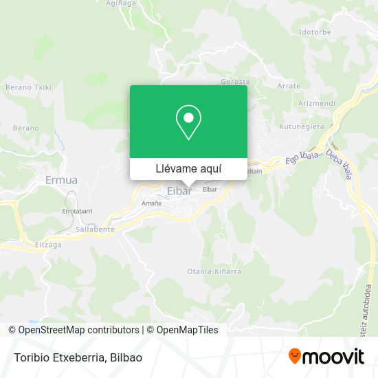 Mapa Toribio Etxeberria