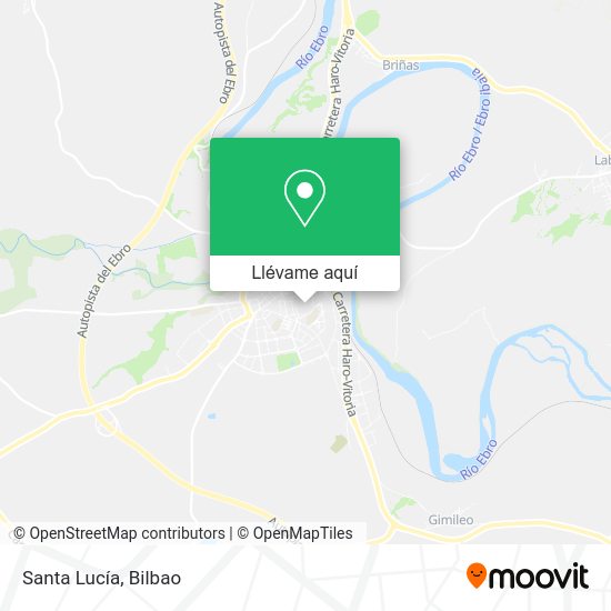 Mapa Santa Lucía