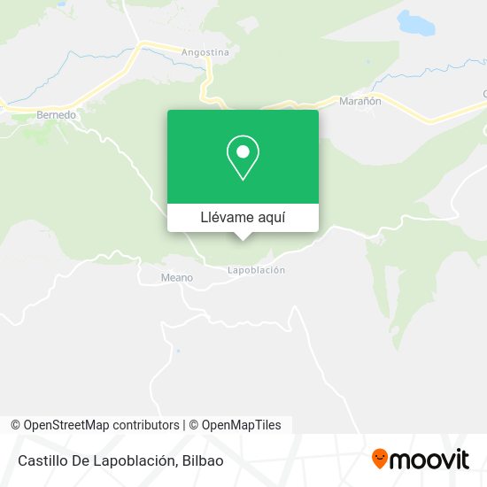 Mapa Castillo De Lapoblación