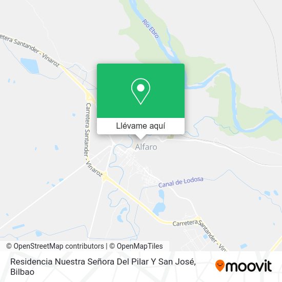 Mapa Residencia Nuestra Señora Del Pilar Y San José