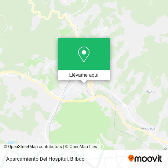 Mapa Aparcamiento Del Hospital
