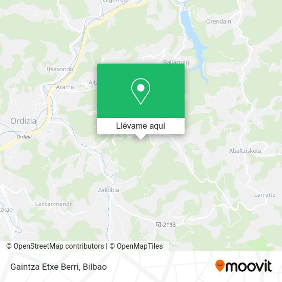 Mapa Gaintza Etxe Berri