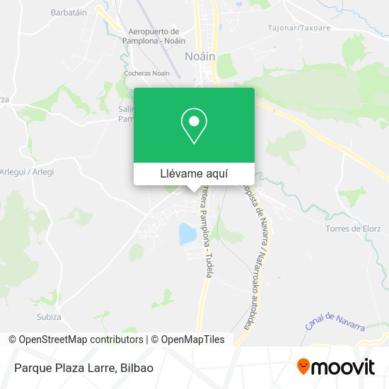 Mapa Parque Plaza Larre