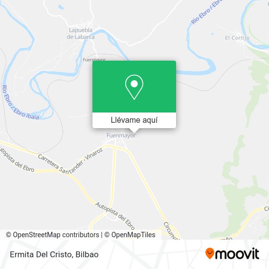 Mapa Ermita Del Cristo