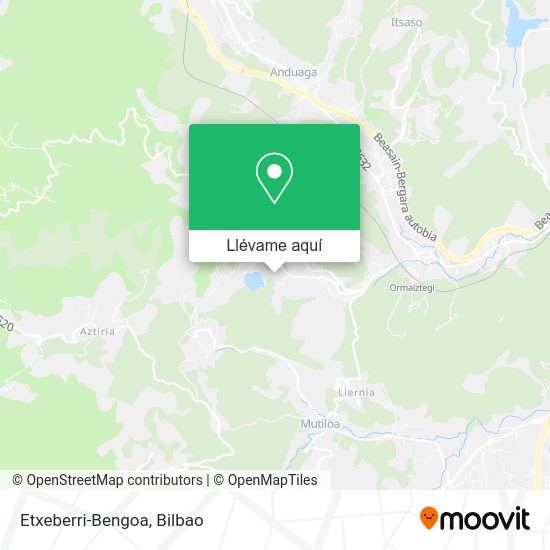 Mapa Etxeberri-Bengoa