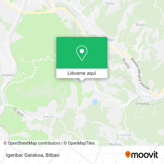 Mapa Igeribar Garakoa