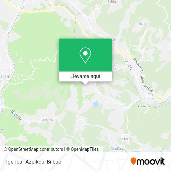 Mapa Igeribar Azpikoa