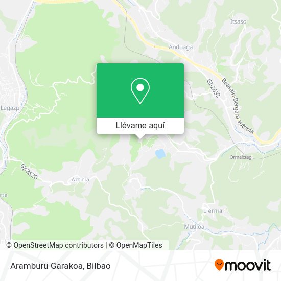 Mapa Aramburu Garakoa