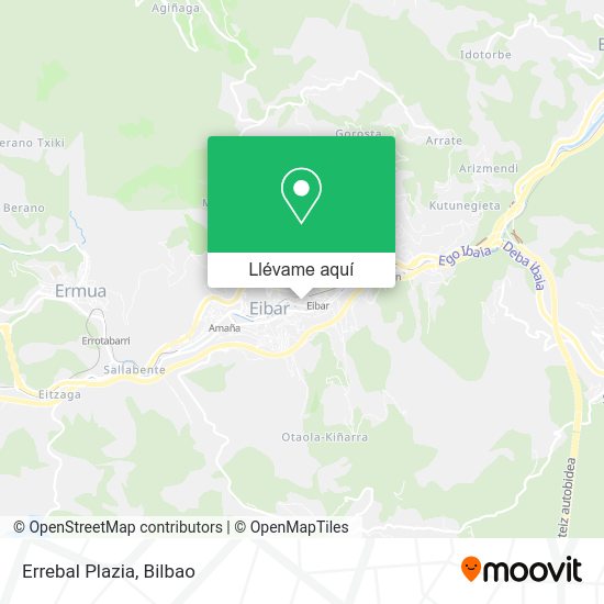 Mapa Errebal Plazia