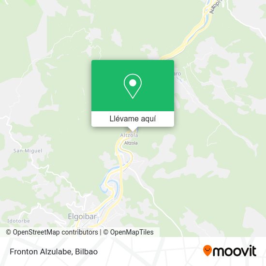 Mapa Fronton Alzulabe