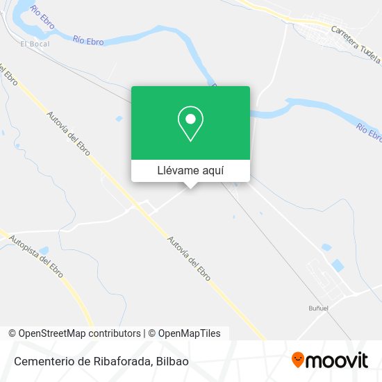 Mapa Cementerio de Ribaforada