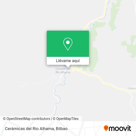 Mapa Cerámicas del Rio Alhama