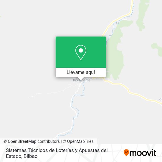 Mapa Sistemas Técnicos de Loterías y Apuestas del Estado