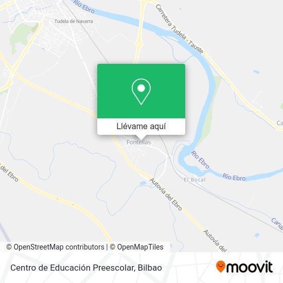 Mapa Centro de Educación Preescolar