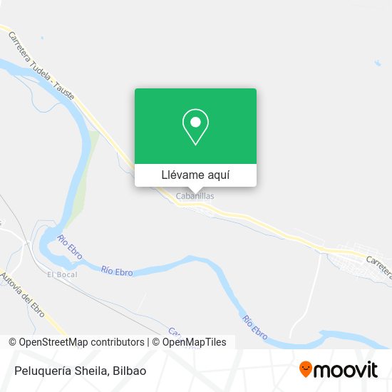 Mapa Peluquería Sheila