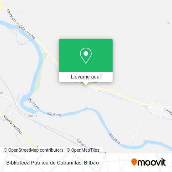 Mapa Biblioteca Pública de Cabanillas