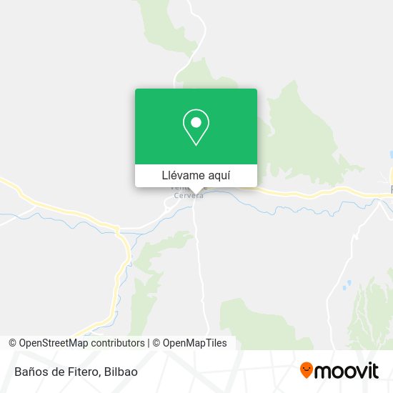 Mapa Baños de Fitero