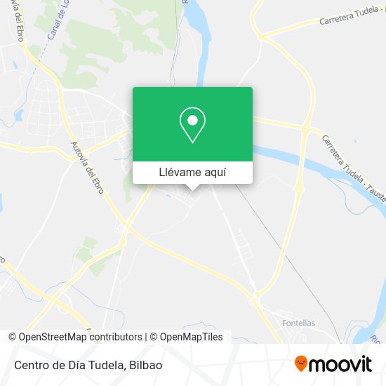 Mapa Centro de Día Tudela