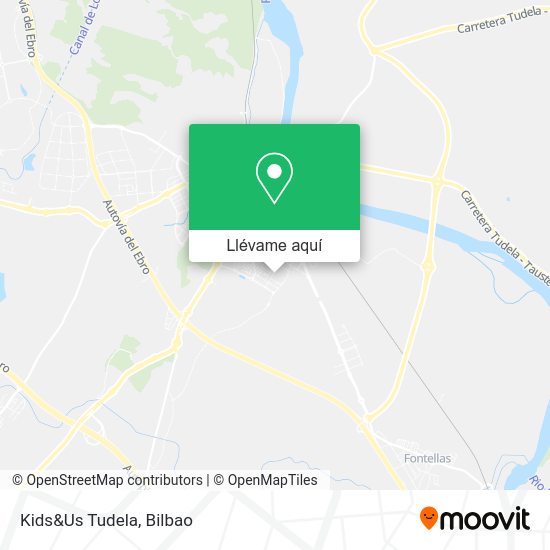 Mapa Kids&Us Tudela