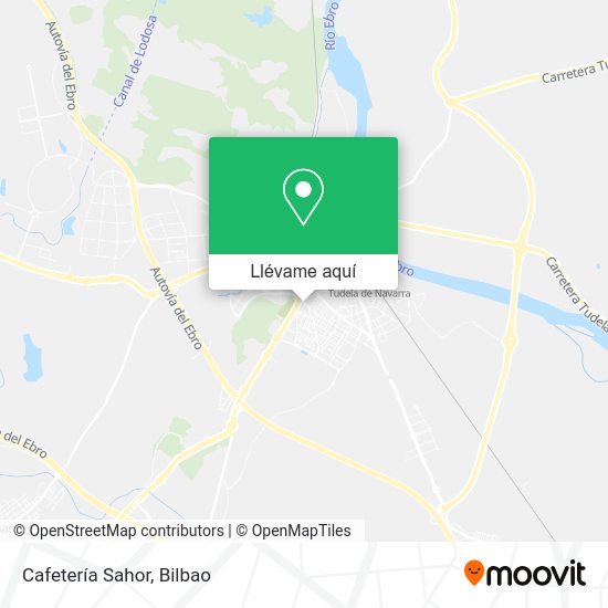 Mapa Cafetería Sahor