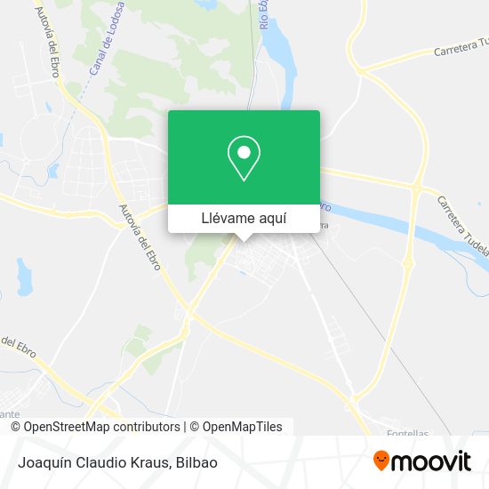 Mapa Joaquín Claudio Kraus