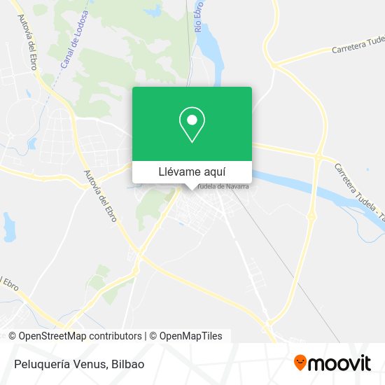 Mapa Peluquería Venus