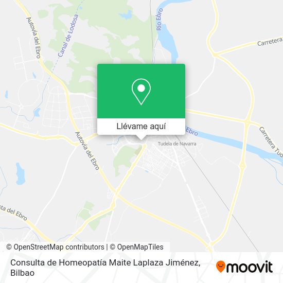 Mapa Consulta de Homeopatía Maite Laplaza Jiménez