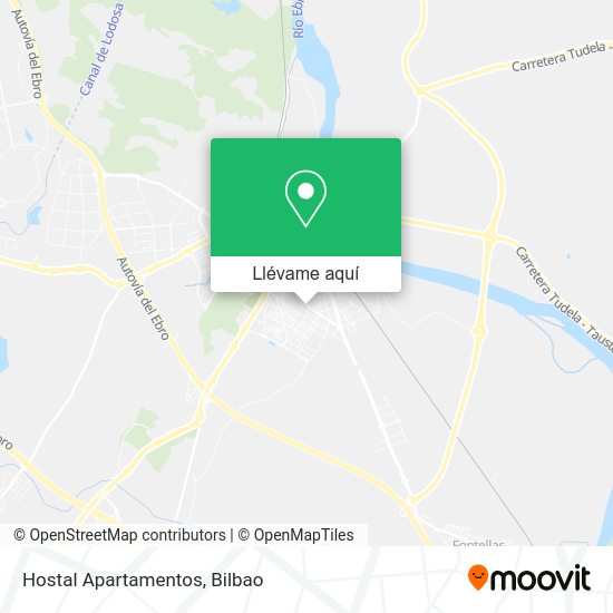 Mapa Hostal Apartamentos