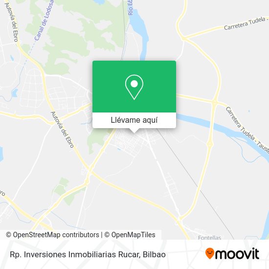 Mapa Rp. Inversiones Inmobiliarias Rucar