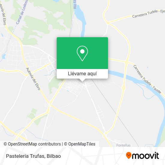 Mapa Pastelería Trufas
