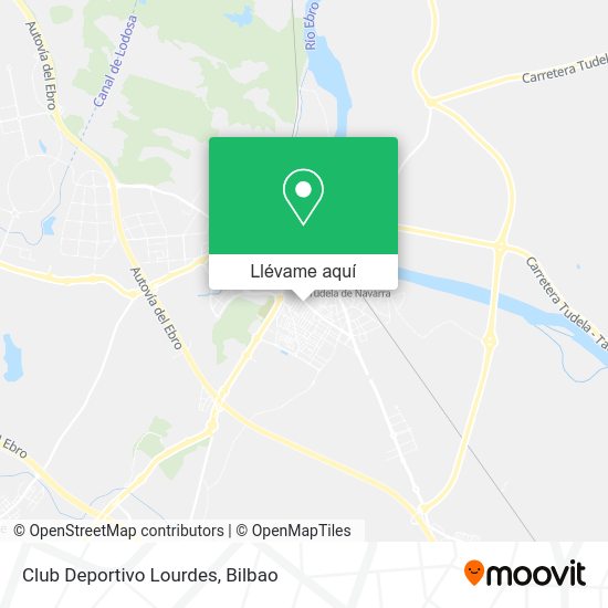 Mapa Club Deportivo Lourdes