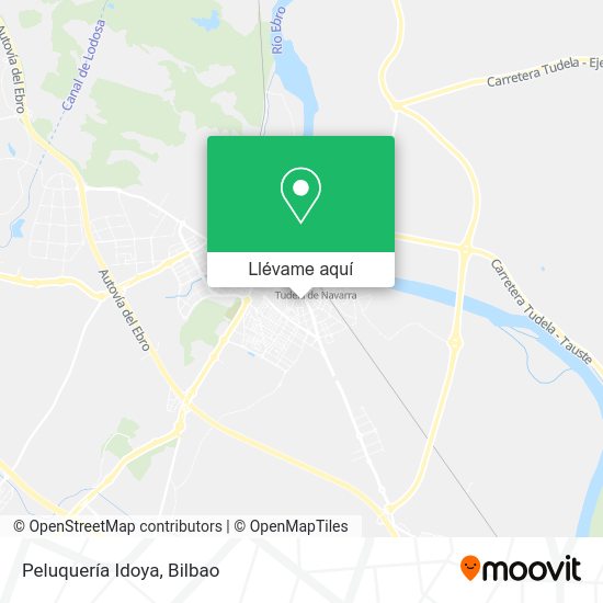 Mapa Peluquería Idoya
