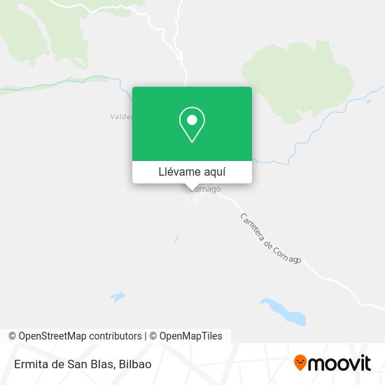 Mapa Ermita de San Blas