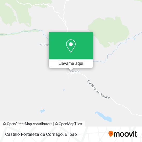 Mapa Castillo Fortaleza de Cornago