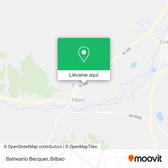 Mapa Balneario Becquer
