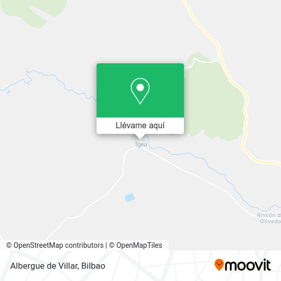 Mapa Albergue de Villar