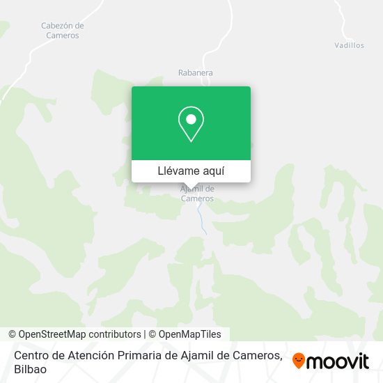 Mapa Centro de Atención Primaria de Ajamil de Cameros