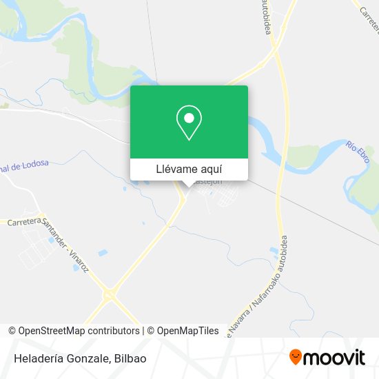 Mapa Heladería Gonzale