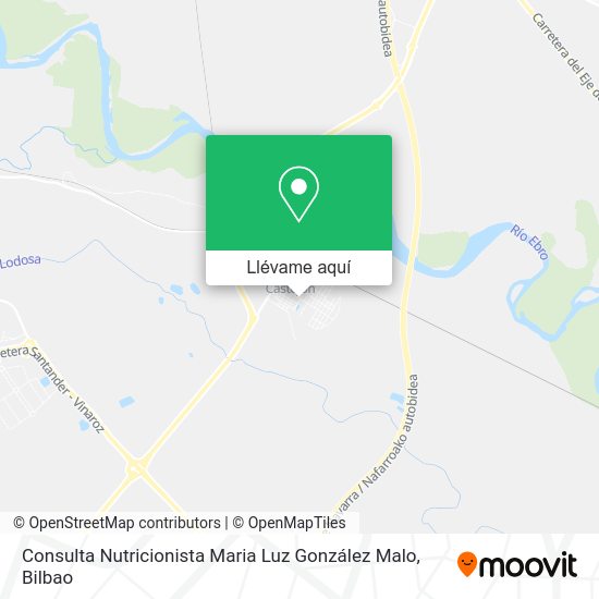 Mapa Consulta Nutricionista Maria Luz González Malo