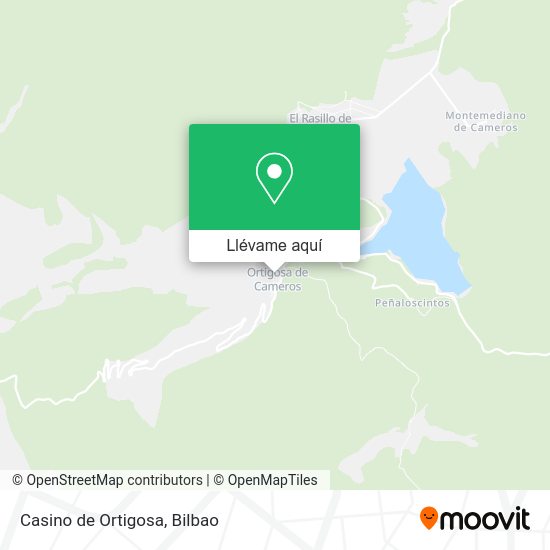 Mapa Casino de Ortigosa