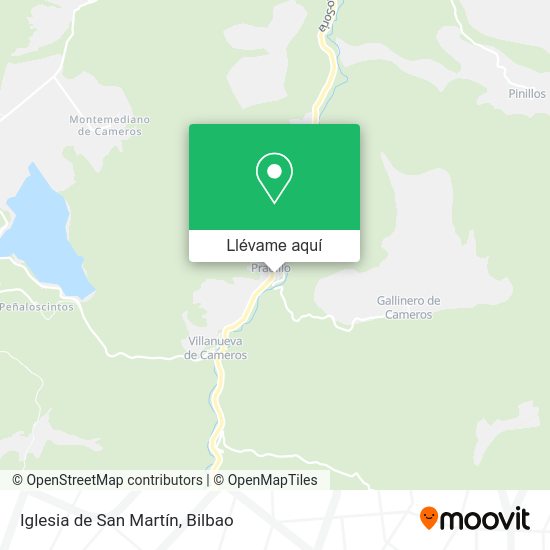 Mapa Iglesia de San Martín