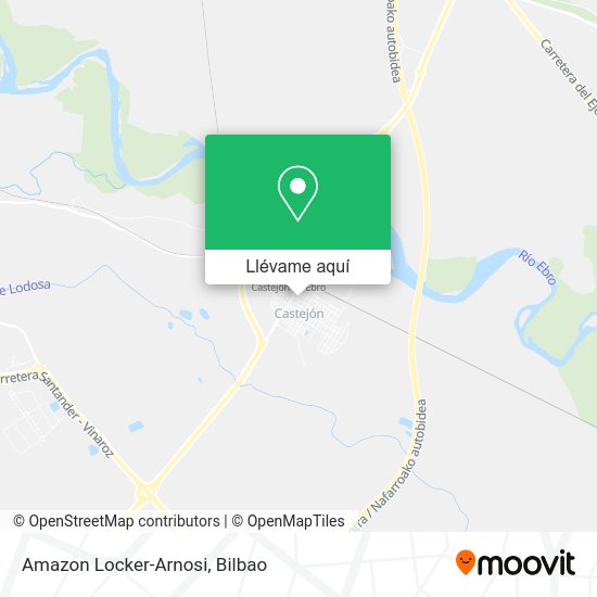 Mapa Amazon Locker-Arnosi