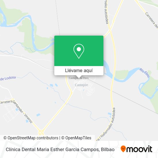 Mapa Clínica Dental Maria Esther Garcia Campos