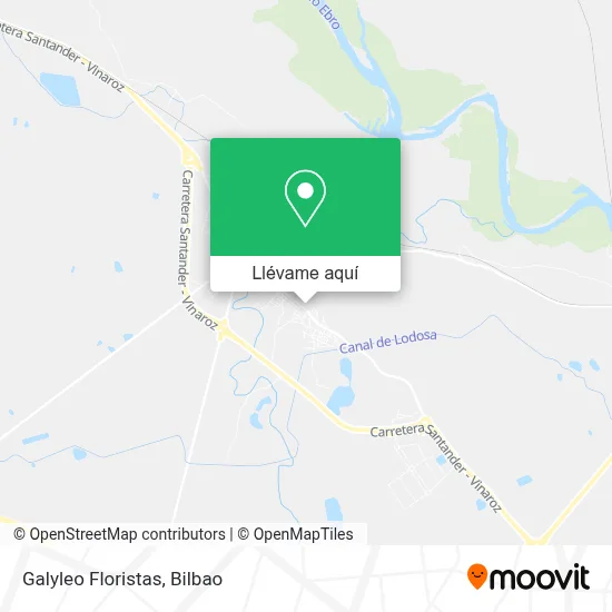 Mapa Galyleo Floristas
