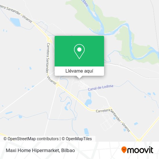 Mapa Maxi Home Hipermarket