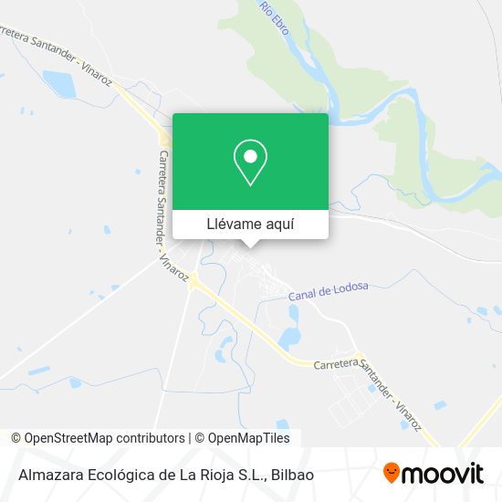 Mapa Almazara Ecológica de La Rioja S.L.