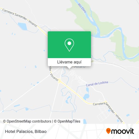 Mapa Hotel Palacios