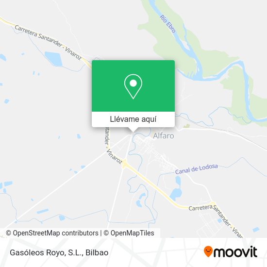 Mapa Gasóleos Royo, S.L.