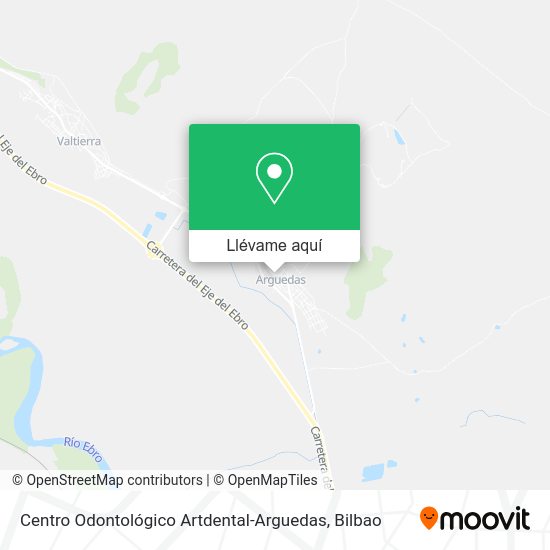 Mapa Centro Odontológico Artdental-Arguedas