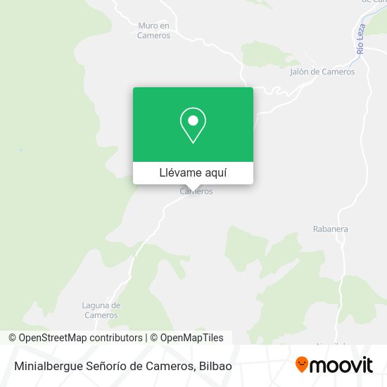 Mapa Minialbergue Señorío de Cameros
